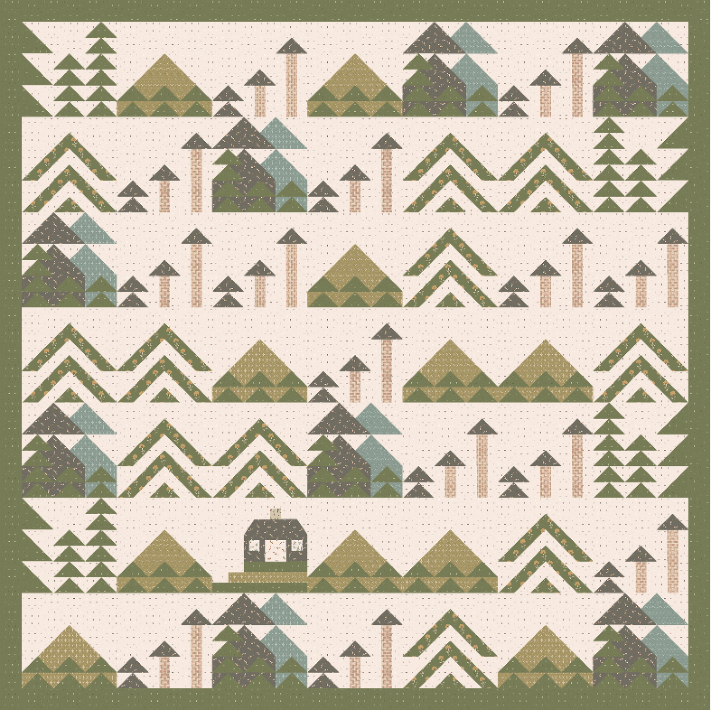 Homestead Quilt Pattern PDF