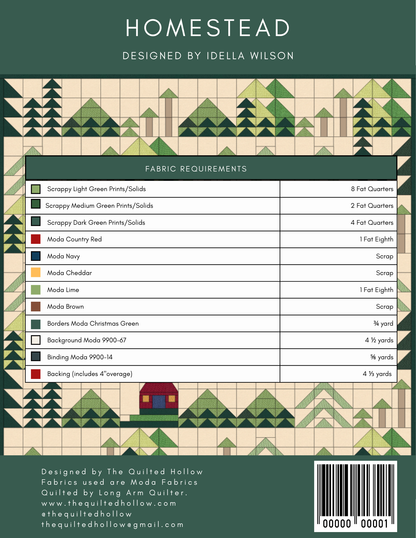Homestead Quilt Pattern PDF